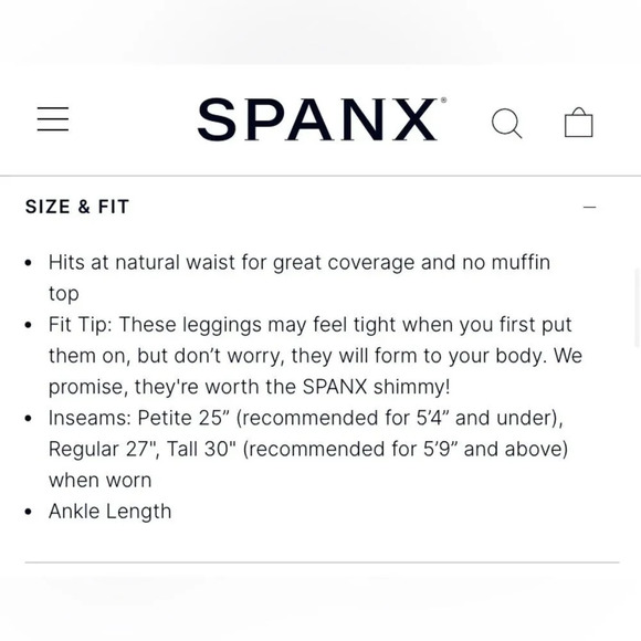 SPANX NWOT Faux Patent Leather Leggings in Ruby - Picture 12 of 13